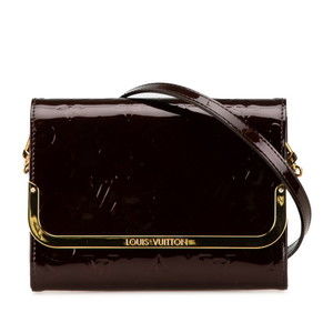 Louis Vuitton PM Crossbody Leather Purple Vernis Amaranto Rossmore